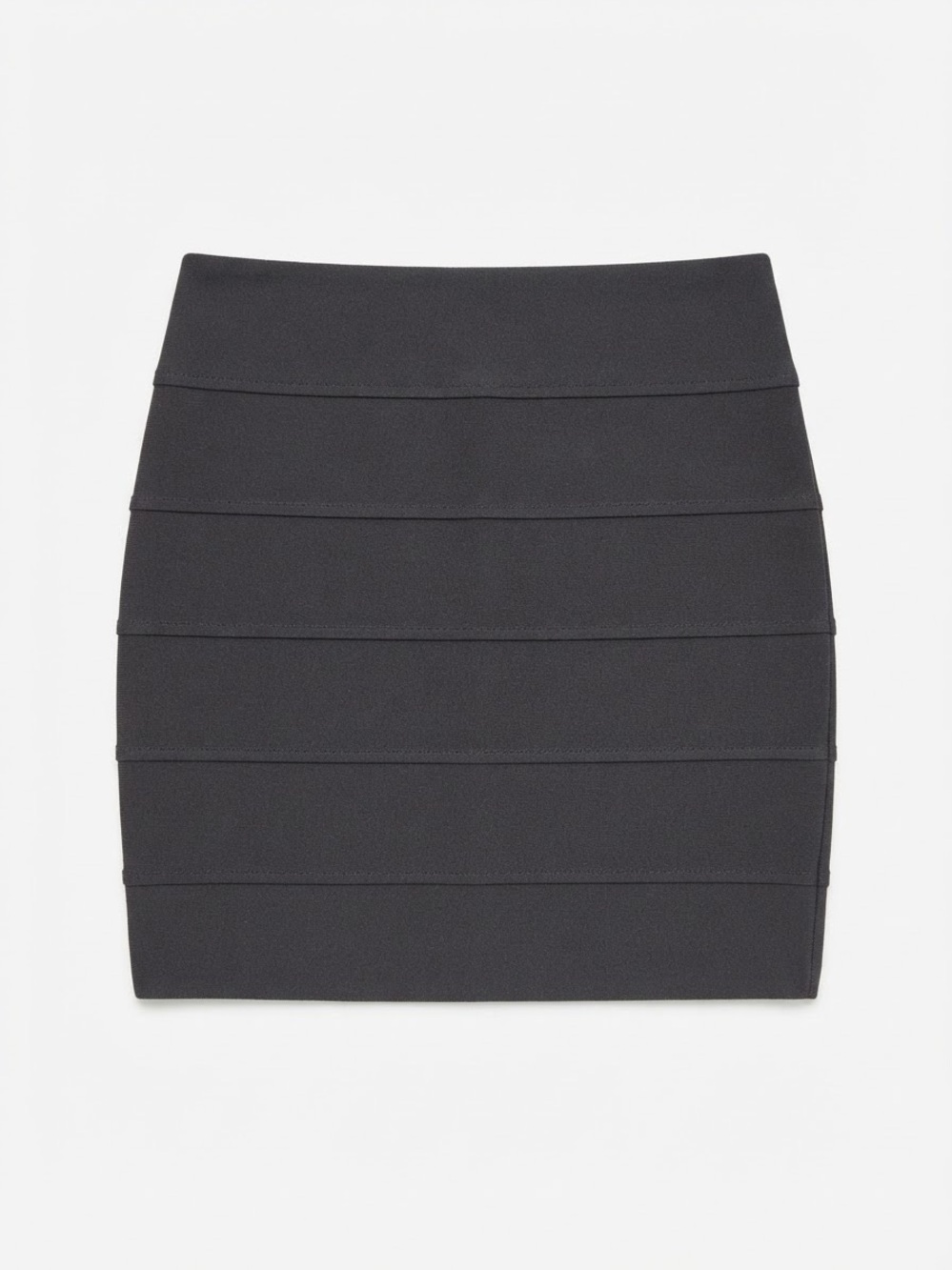 Forever 21 Black Bandage Bodycon Mini Skirt (Size S/P)